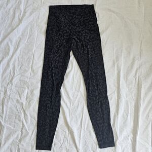 Lululemon athletica 6 align pant 28" wild thing camo deep coal multi